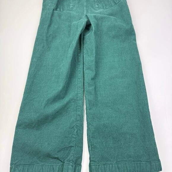 Hanna Andersson Green Corduroy Overalls - Picture 6 of 7